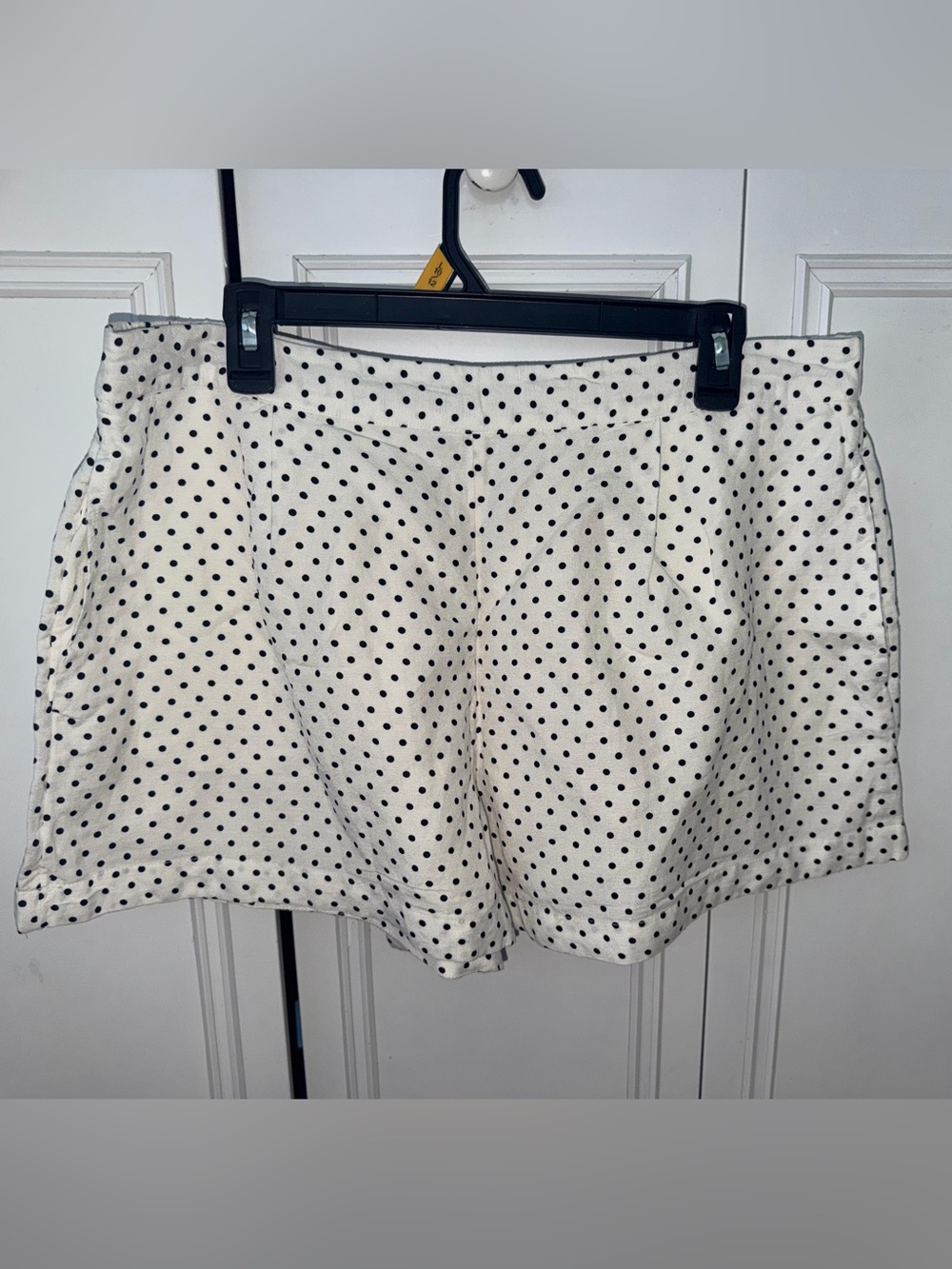 kate spade Ivory White Polka Dot Shorts